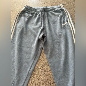 adidas men's joggers- light blue heather- good condition